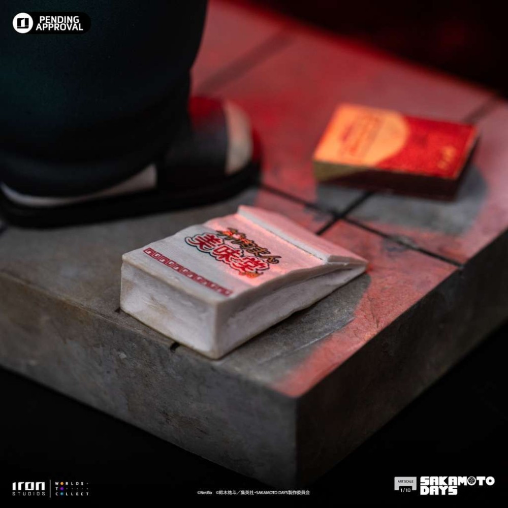 SAKAMOTO DAYS TARO SAKAMOTO ART SCALE 1/10 STATUA FIGURE IRON STUDIOS