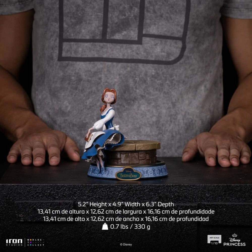 IRON STUDIOS DISNEY'S ANIME PRINCESS BELLE PVC STATUE FIGURE