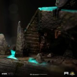 JURASSIC WORLD REBIRTH QUETZALCOATLUS ICONS STATUA IN RESINA FIGURE IRON STUDIOS