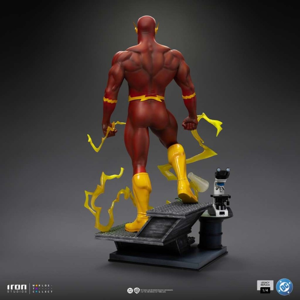 DC COMICS THE FLASH LEGACY REPLICA 1/4 STATUA FIGURE IRON STUDIOS