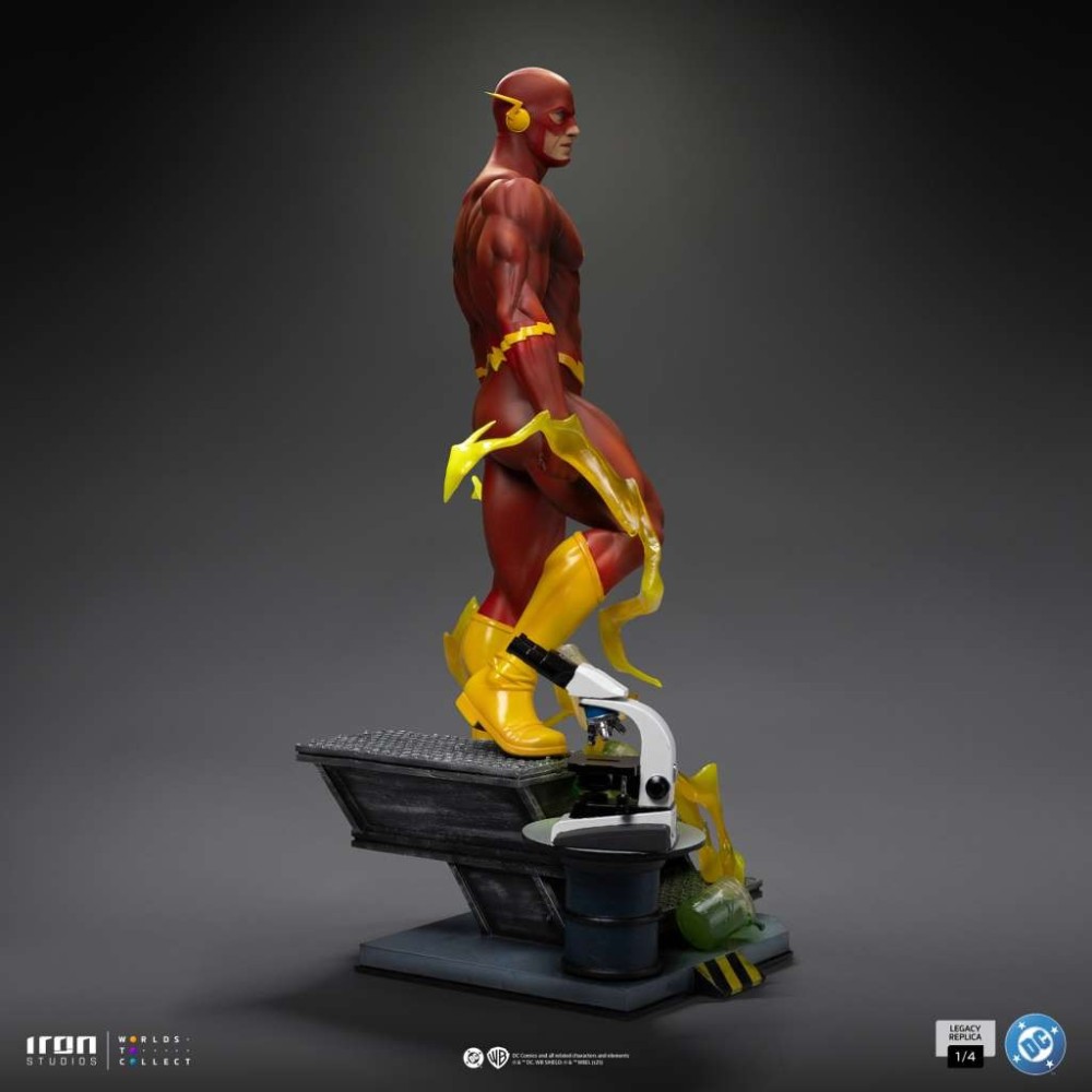 IRON STUDIOS DC COMICS THE FLASH LEGACY REPLICA 1/4 RESIN STATUE FIGURE