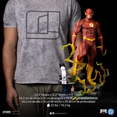 DC COMICS THE FLASH LEGACY REPLICA 1/4 STATUA FIGURE IRON STUDIOS
