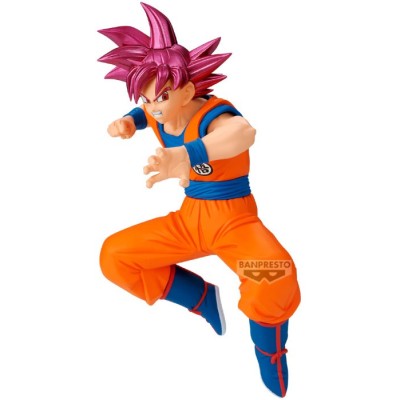 DRAGON BALL SUPER MATCH MAKERS SUPER SAIYAN GOD GOKU (VS BEERUS) STATUA FIGURE BANPRESTO