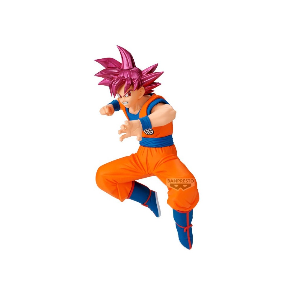 DRAGON BALL SUPER MATCH MAKERS SUPER SAIYAN GOD GOKU (VS BEERUS) STATUA FIGURE BANPRESTO