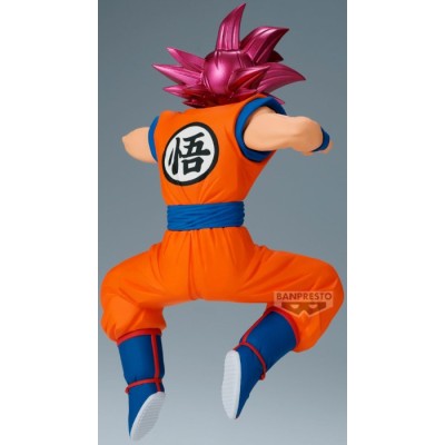 DRAGON BALL SUPER MATCH MAKERS SUPER SAIYAN GOD GOKU (VS BEERUS) STATUA FIGURE BANPRESTO