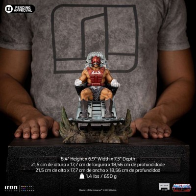 IRON STUDIOS MASTERS OF THE UNIVERSE ZODAC ART SCALE 1/10 STATUE FIGURE