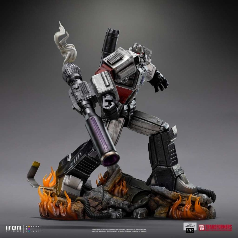 TRANSFORMERS MEGATRON DEMI ART SCALE 1/20 STATUA FIGURE IRON STUDIOS