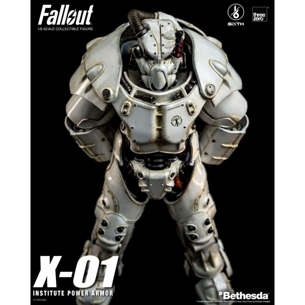 FALLOUT X-01 INSTITUTE POWER ARMOR ACTION FIGURE THREEZERO