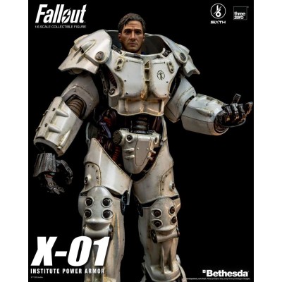 FALLOUT X-01 INSTITUTE POWER ARMOR ACTION FIGURE THREEZERO