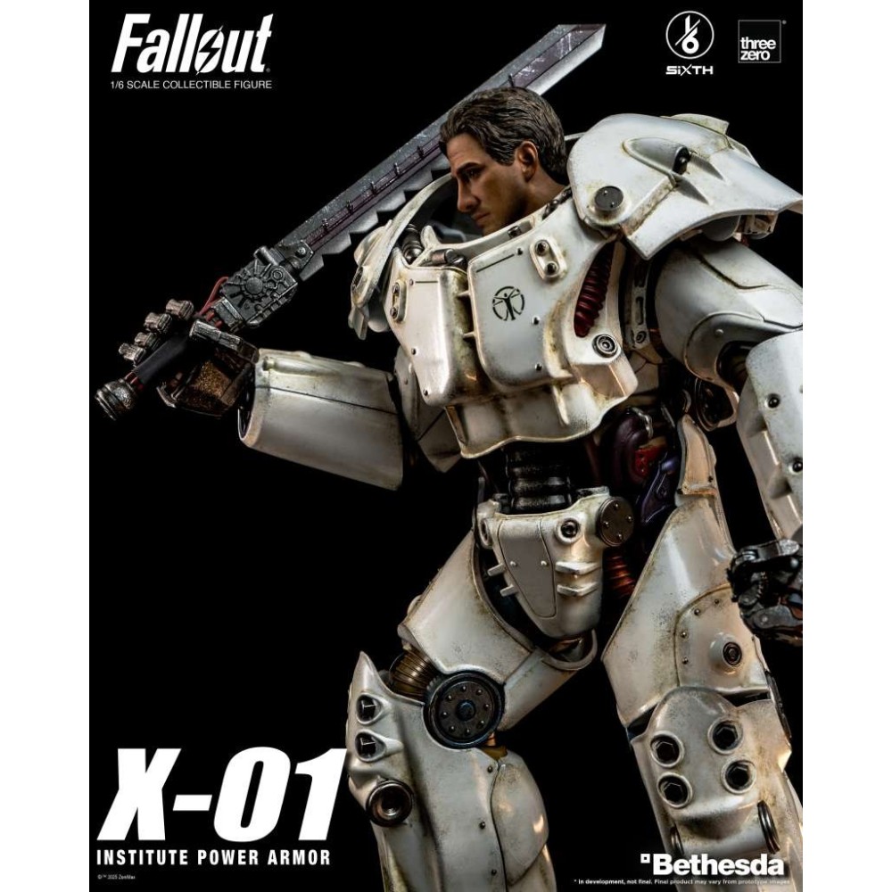 FALLOUT X-01 INSTITUTE POWER ARMOR ACTION FIGURE THREEZERO