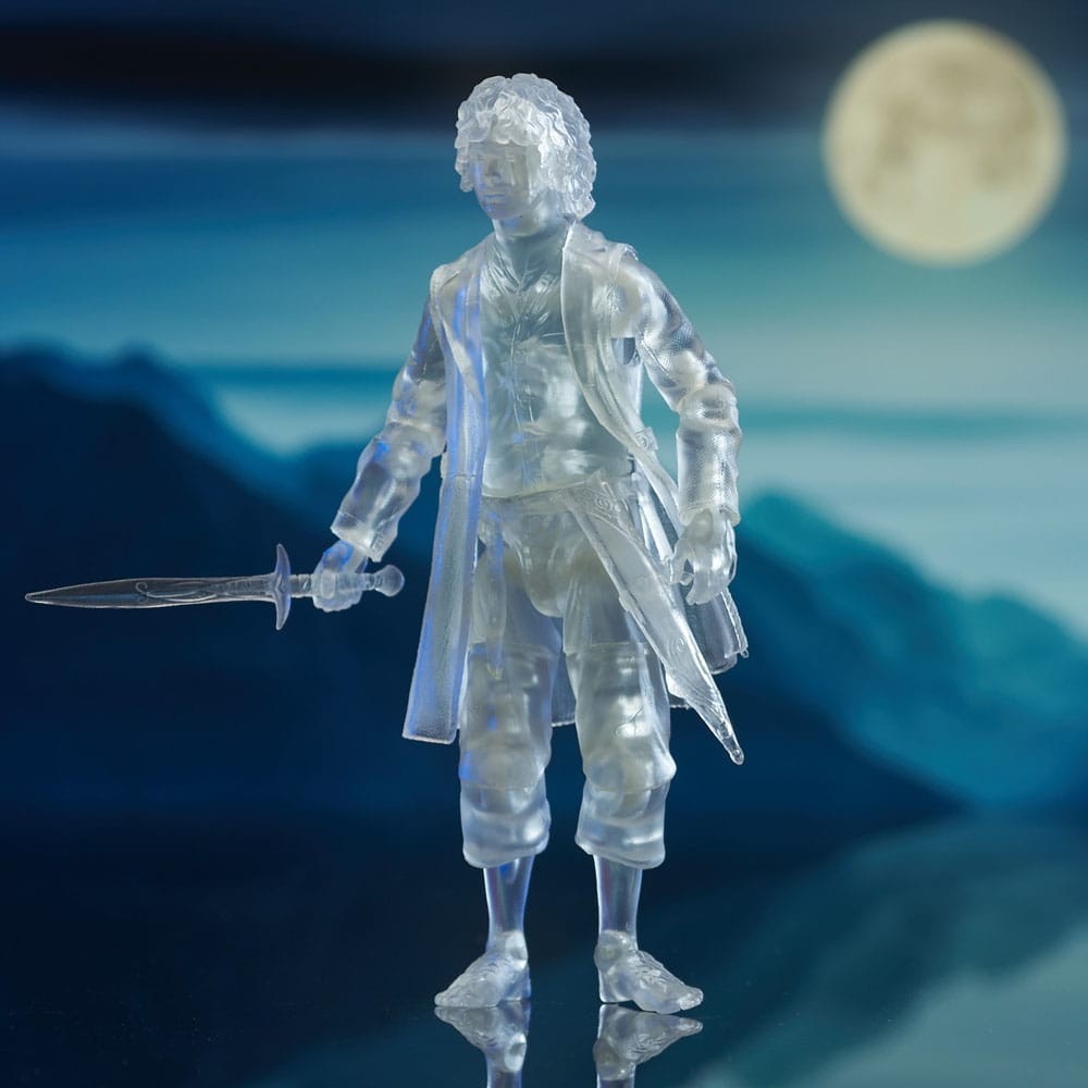 LORD OF THE RINGS SELECT INVISIBLE FRODO DELUXE ACTION FIGURE DIAMOND SELECT