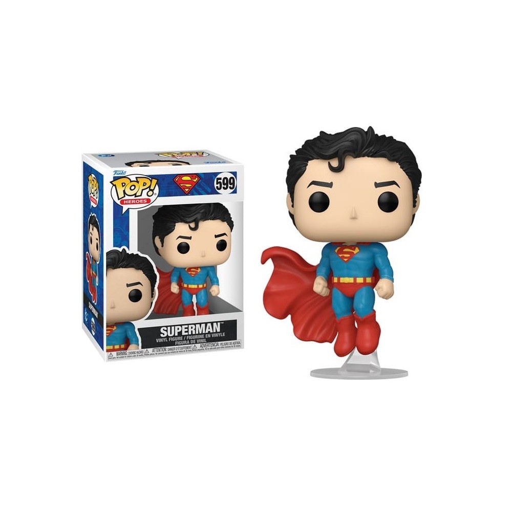 FUNKO POP! SUPERMAN BOBBLE HEAD FIGURE FUNKO