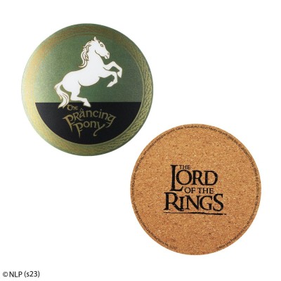 LORD OF THE RINGS COASTERS 4X SOTTOBICCHIERI CINEREPLICAS