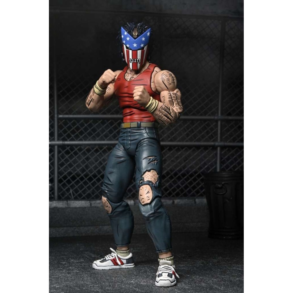 TEENAGE MUTANT NINJA TURTLES MIRAGE COMICS CASEY JONES BODYCOUNT ACTION FIGURE NECA