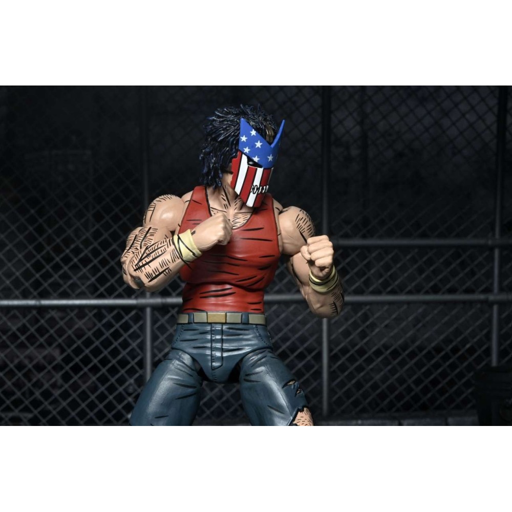 TEENAGE MUTANT NINJA TURTLES MIRAGE COMICS CASEY JONES BODYCOUNT ACTION FIGURE NECA