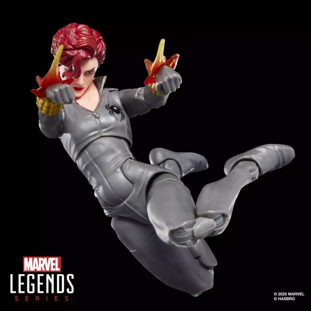 HASBRO MARVEL LEGENDS MINI COMICS SERIES BLACK WIDOW ACTION FIGURE