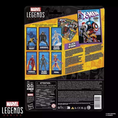 MARVEL LEGENDS BLACK WIDOW ACTION FIGURE HASBRO