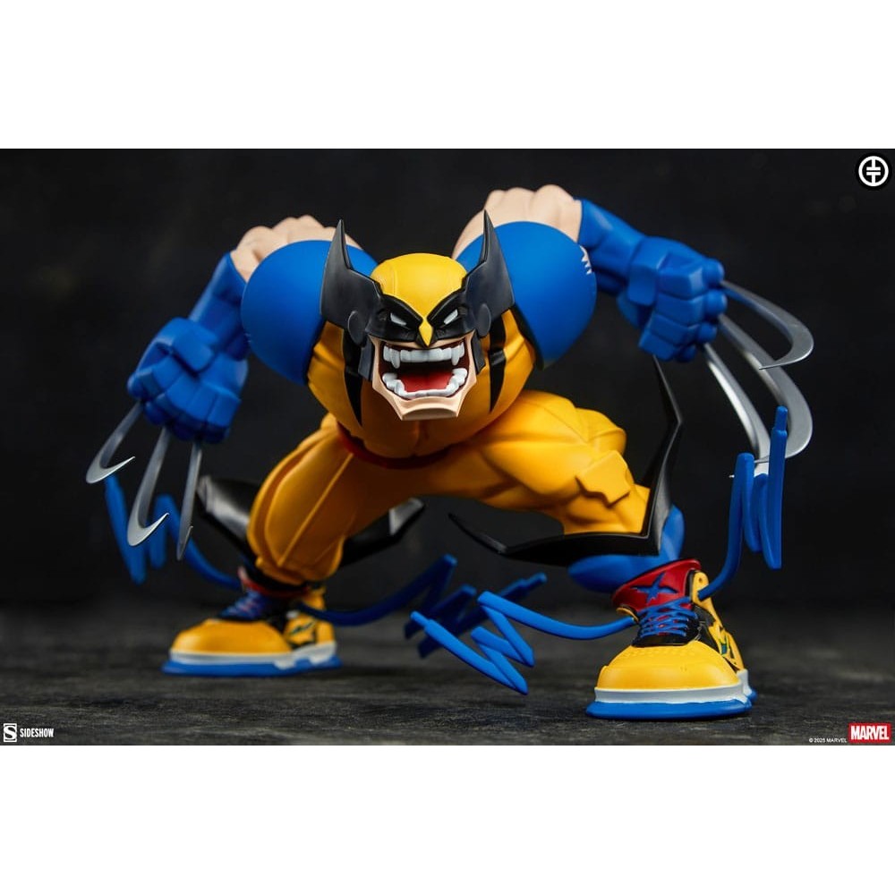 SIDESHOW MARVEL DESIGNER COLLECTIBLE STATUE WOLVERINE 24CM FIGURE