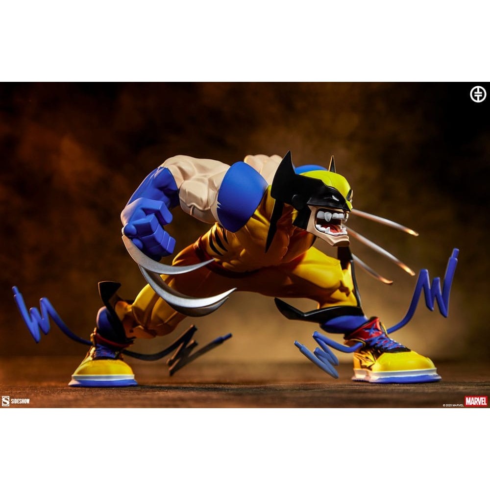 MARVEL DESIGNER COLLECTIBLE WOLVERINE STATUA FIGURE SIDESHOW