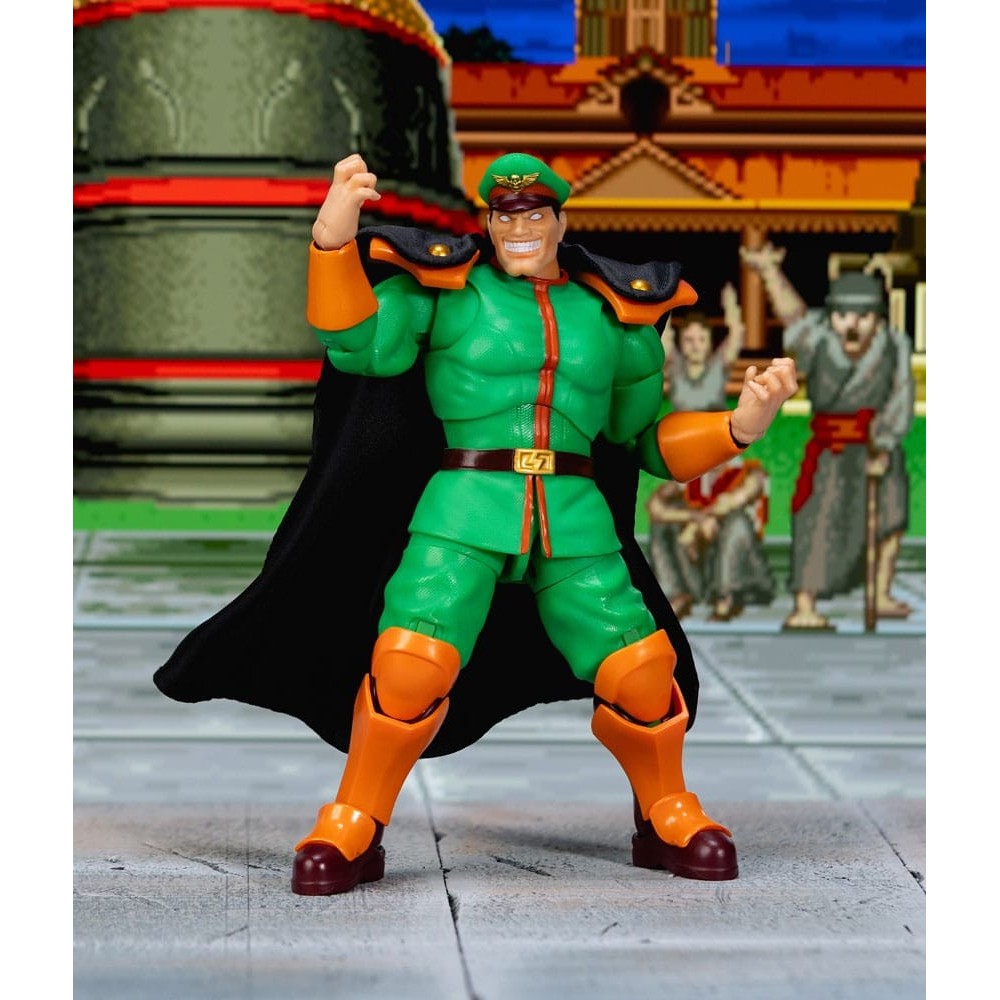 ULTRA STREET FIGHTER II THE FINAL CHALLENGERS M. BISON DELUXE ACTION FIGURE JADA TOYS
