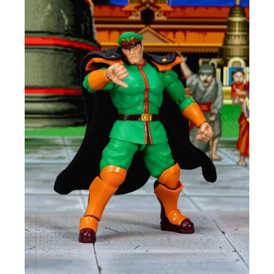JADA TOYS ULTRA STREET FIGHTER II THE FINAL CHALLENGERS M. BISON DELUXE PVC 1/12 ACTION FIGURE
