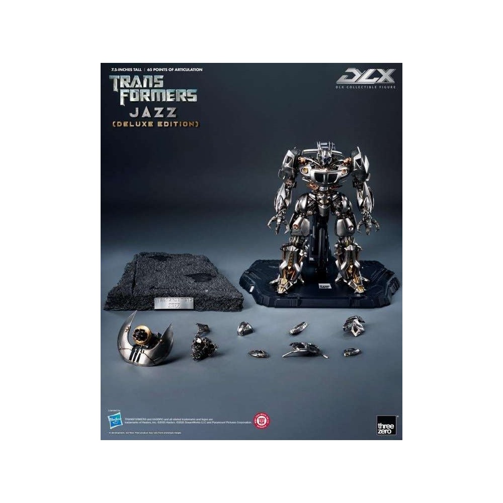 TRANSFORMERS DLX JAZZ DELUXE VERSION ACTION FIGURE THREEZERO