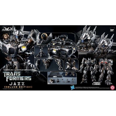 THREEZERO TRANSFORMERS DLX SERIES JAZZ DELUXE VER. ACTION FIGURE