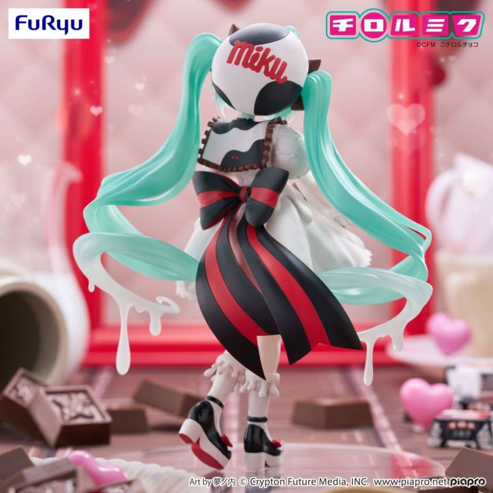 HATSUNE MIKU X TIROL CHOKO MILK TRIO-TRY-IT FIGURE STATUA FURYU
