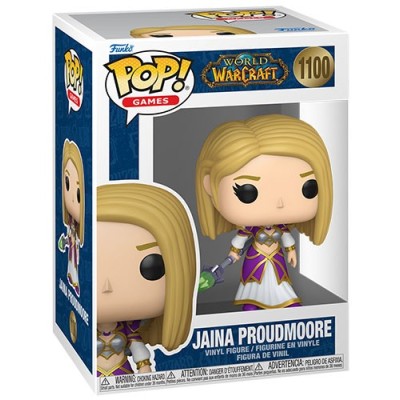 FUNKO POP! WORLD OF WARCRAFT JAINA PROUDMOORE BOBBLE HEAD FIGURE FUNKO
