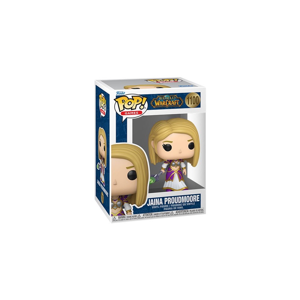 FUNKO POP! WORLD OF WARCRAFT JAINA PROUDMOORE BOBBLE HEAD FIGURE FUNKO