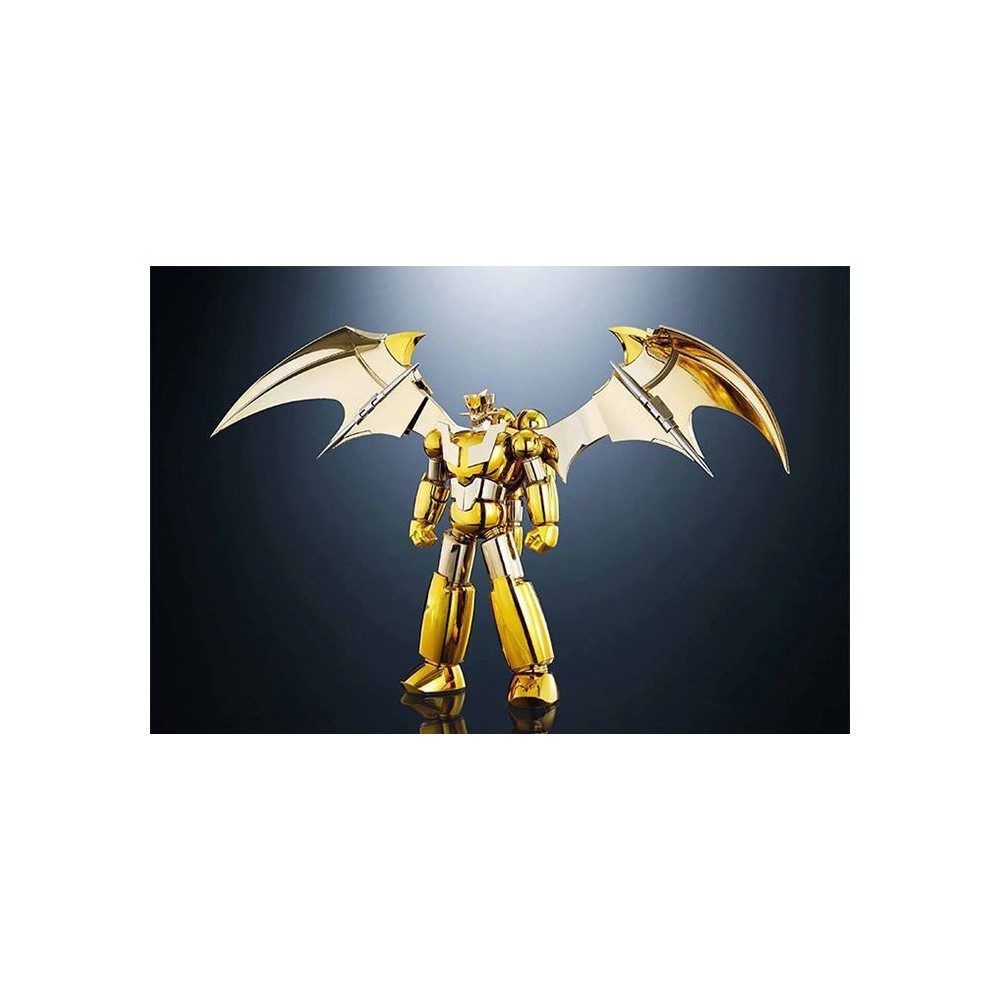 SRC SUPER ROBOT CHOGOKIN MAZINGER Z GOLD VERSION ACTION FIGURE BANDAI