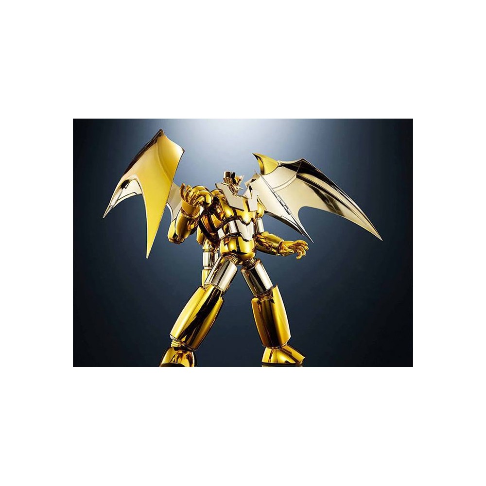 SRC SUPER ROBOT CHOGOKIN MAZINGER Z GOLD VERSION ACTION FIGURE BANDAI