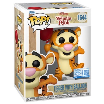 FUNKO POP! WINNIE THE POOH 1644 TIGGER WITH BALLOON BOBBLE HEAD KNOCKER FIGURE FUNKO