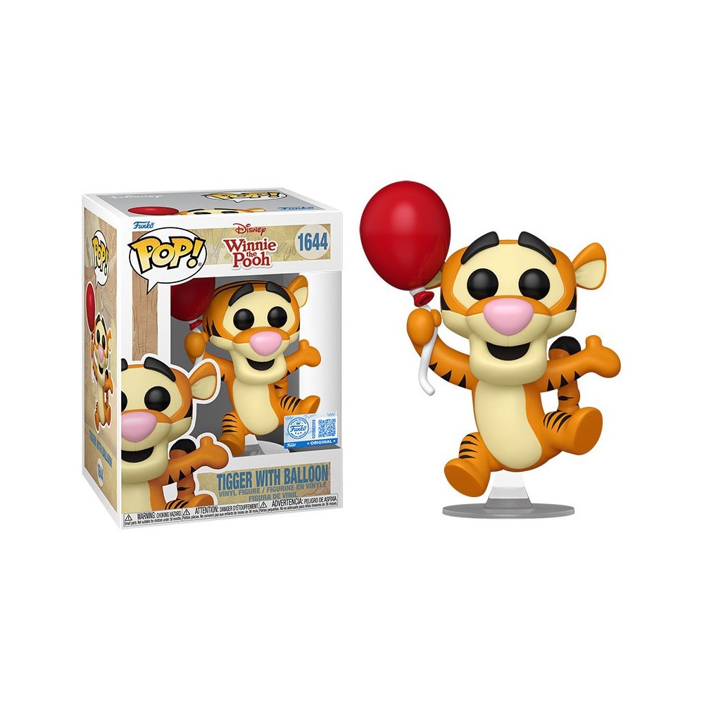 FUNKO POP! WINNIE THE POOH 1644 TIGGER WITH BALLOON BOBBLE HEAD KNOCKER FIGURE FUNKO