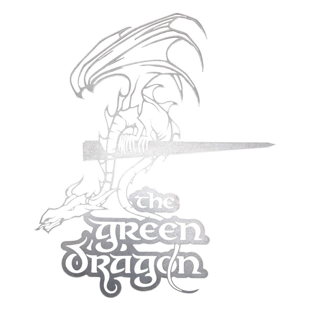 THE LORD OF THE RINGS THE GREEN DRAGON METALBIRD INSEGNA WETA