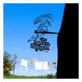 WETA THE LORD OF THE RINGS THE GREEN DRAGON METALBIRD SIGN