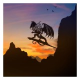 WETA THE LORD OF THE RINGS BALROG METALBIRD SIGN