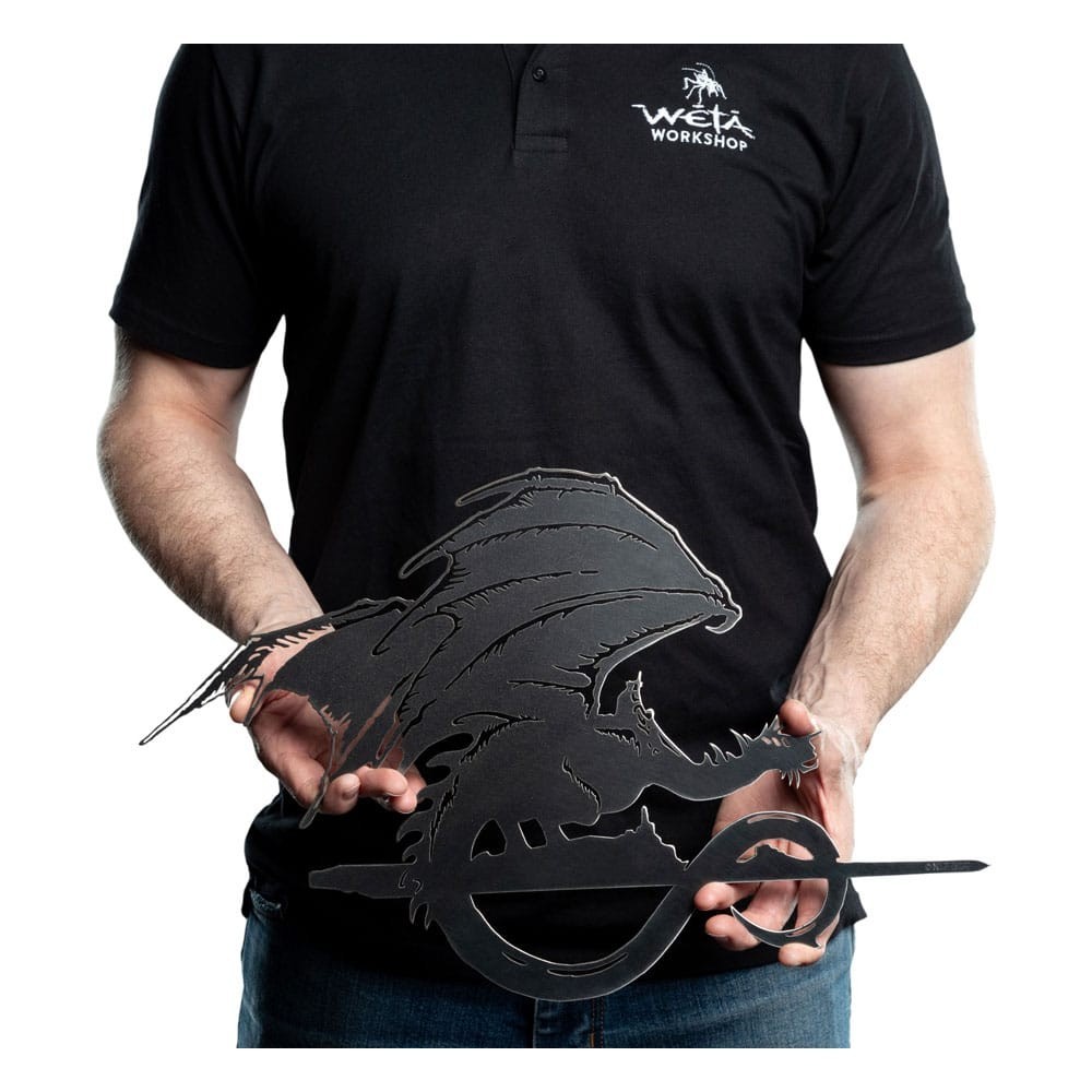 THE LORD OF THE RINGS FELL BEAST METALBIRD INSEGNA WETA