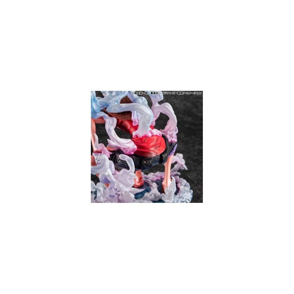 MEGAHOUSE ONE PIECE P.O.P. MONKEY D. LUFFY GEAR 2 LIMITED EDITION STATUE FIGURE