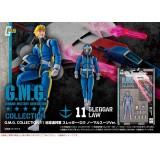 MEGAHOUSE MOBILE SUIT GUNDAM G.M.G. COLLECTION 11 SLEGGAR LAW PVC ACTION FIGURE