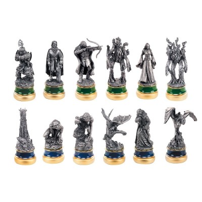 NEMESIS NOW LORD OF THE RINGS CHESS PIECES THE TWO TOWERS CHARACTERS PACK