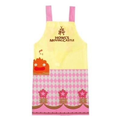 MARUSHIN HOWL'S MOVING CASTLE CALCIFER FLOWER APRON