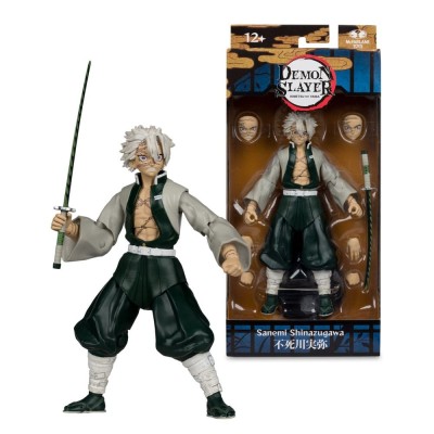 DEMON SLAYER SANEMI SHINAZUGAWA ACTION FIGURE MC FARLANE