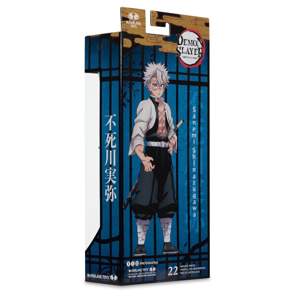 DEMON SLAYER SANEMI SHINAZUGAWA ACTION FIGURE MC FARLANE