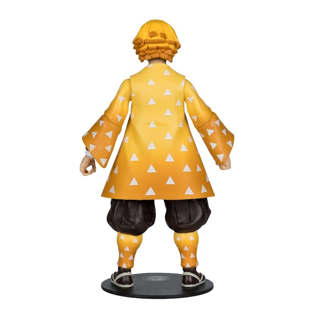 MC FARLANE DEMON SLAYER ZENITSU AGATSUMA PLATINUM EDITION PVC ACTION FIGURE