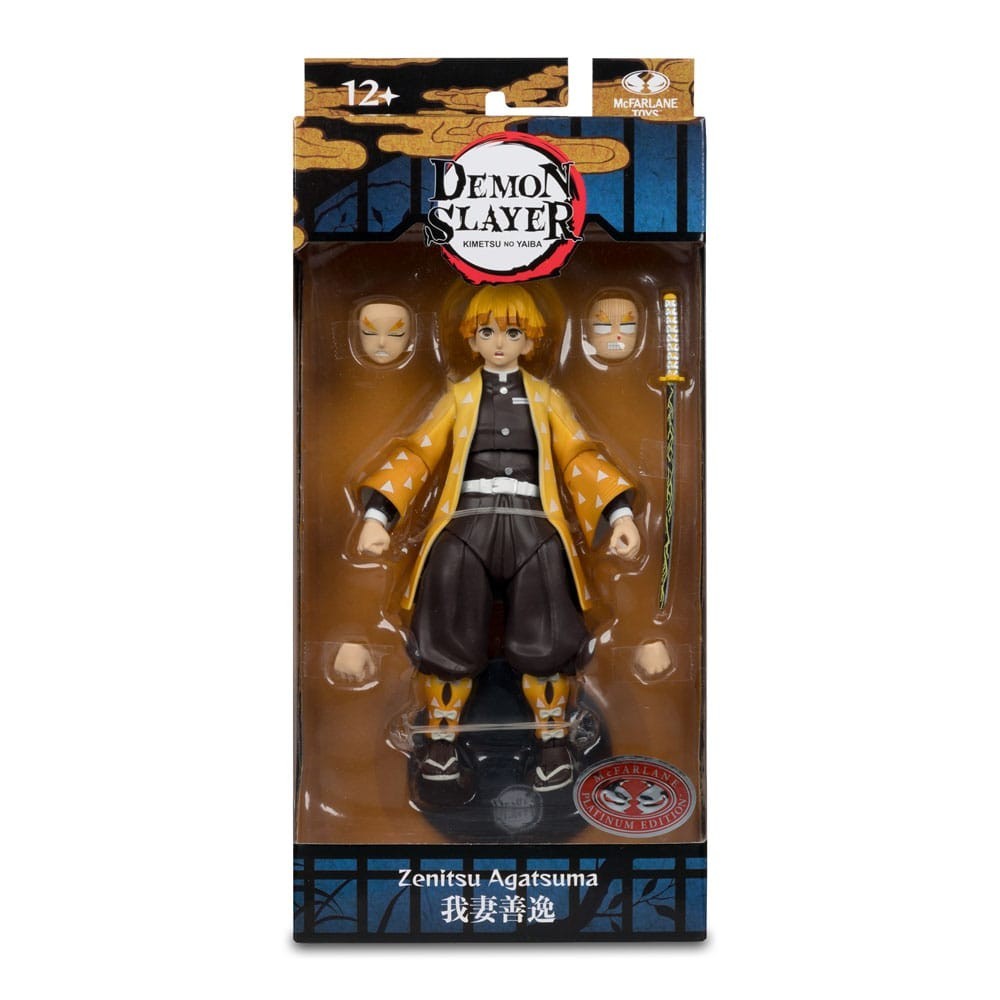 DEMON SLAYER ZENITSU AGATSUMA PLATINUM ED. ACTION FIGURE MC FARLANE