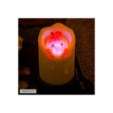 SEMIC HOWL'S MOVING CASTLE ILLUMINATED CALCIFER IN CANDLE LIGHT LAMP