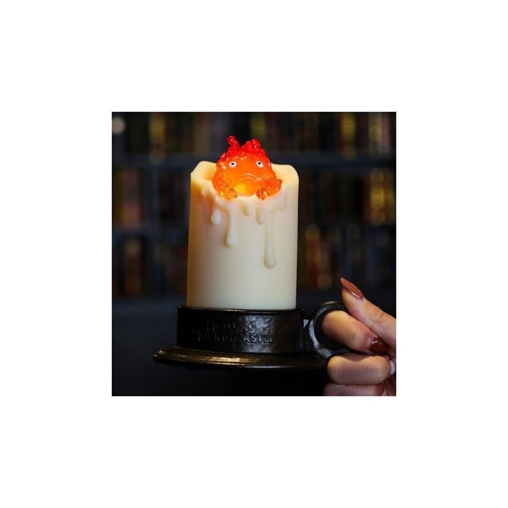 SEMIC HOWL'S MOVING CASTLE ILLUMINATED CALCIFER IN CANDLE LIGHT LAMP