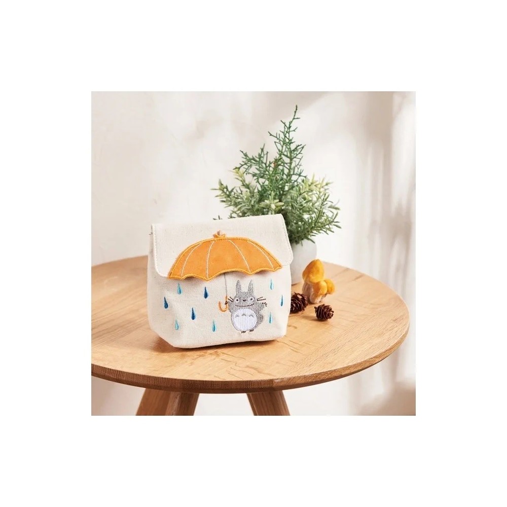 MARUSHIN MY NEIGHBOR TOTORO ORANGE UMBRELLA COIN PURSE