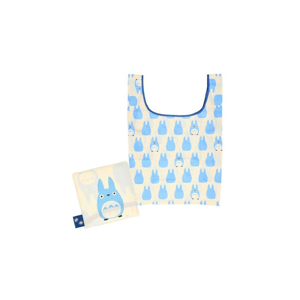 MARUSHIN MY NEIGHBOR TOTORO BLUE SILHOUETTE TOTE BAG